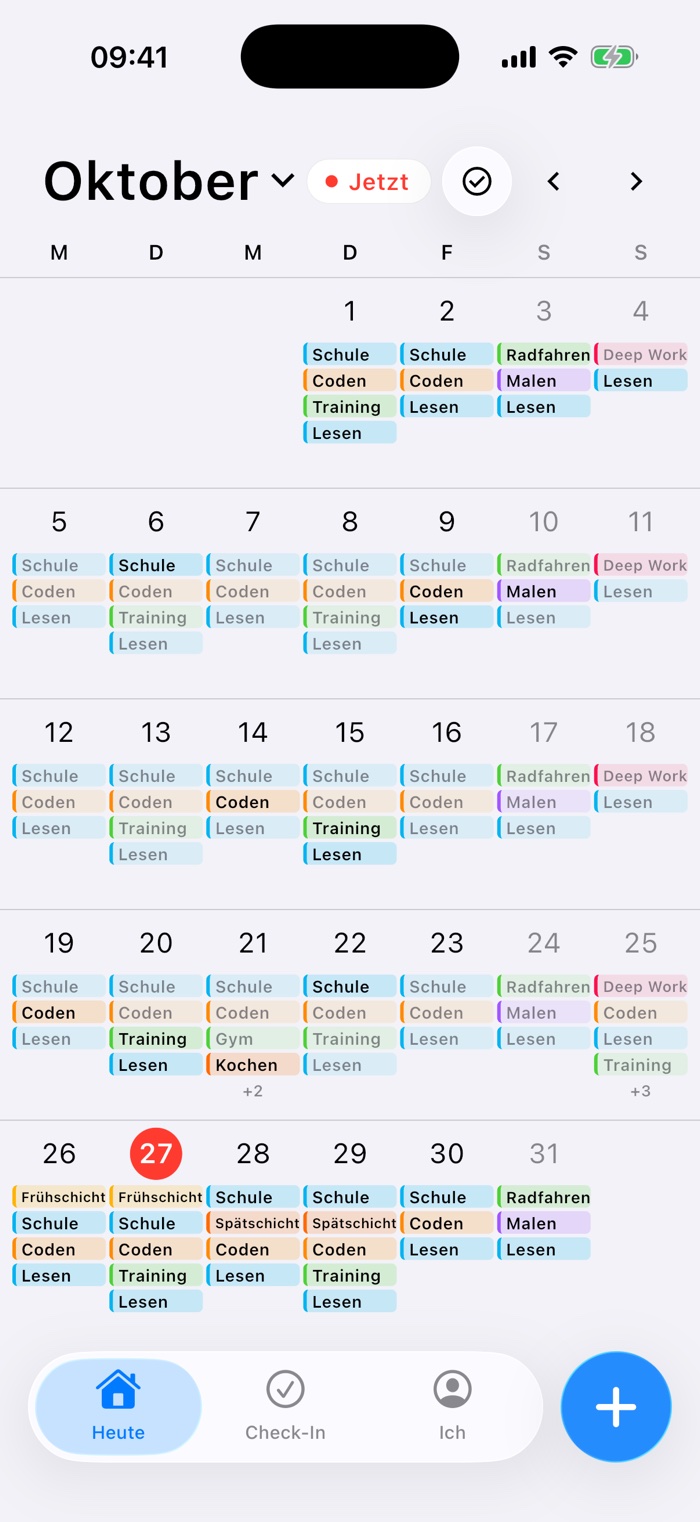 Month: everything at a glance